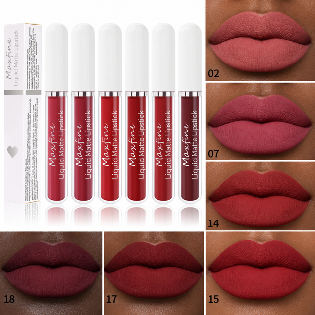 Sexy Velvet Matte Lipstick - Smooth Long Lasting Lip Color