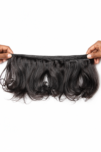 Bouncy Curly Human Hair Bundles + Closure | Brazilian Curly Weave