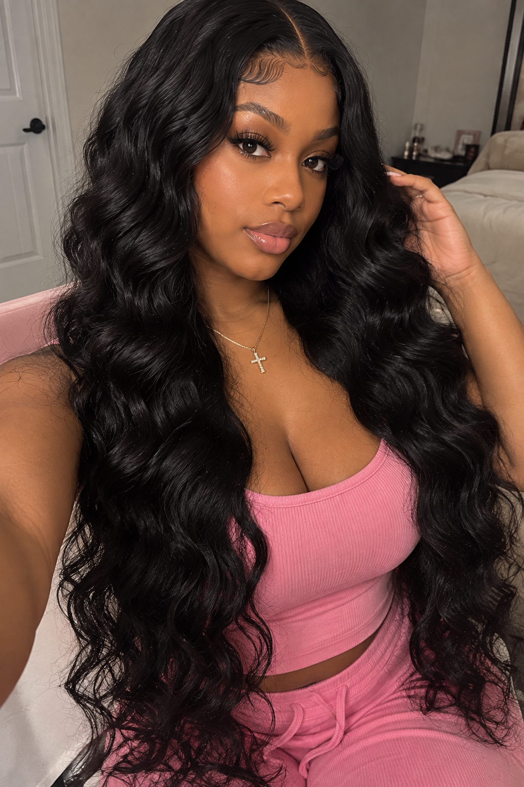 Raw Peruvian Natural Wave Human Hair- 3 Bundle set with HD Lace Closure | Luxury Hair Extensions