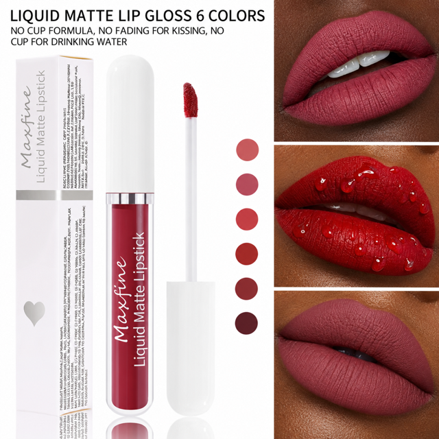 Sexy Velvet Matte Lipstick - Smooth Long Lasting Lip Color