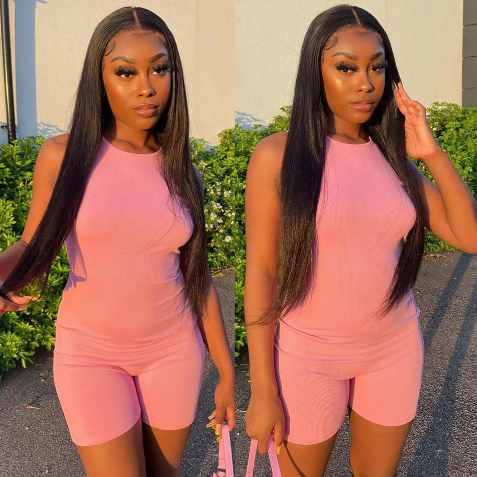 Luxury Brazilian Straight Human Hair Weave Bundles Natural Black 1/2/3 Bundle Options