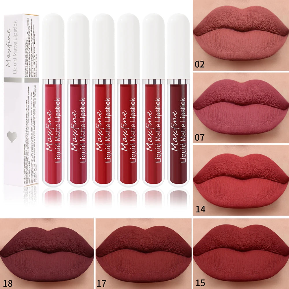 Sexy Velvet Matte Lipstick - Smooth Long Lasting Lip Color