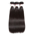 Luxury Brazilian Straight Human Hair Weave Bundles Natural Black 1/2/3 Bundle Options