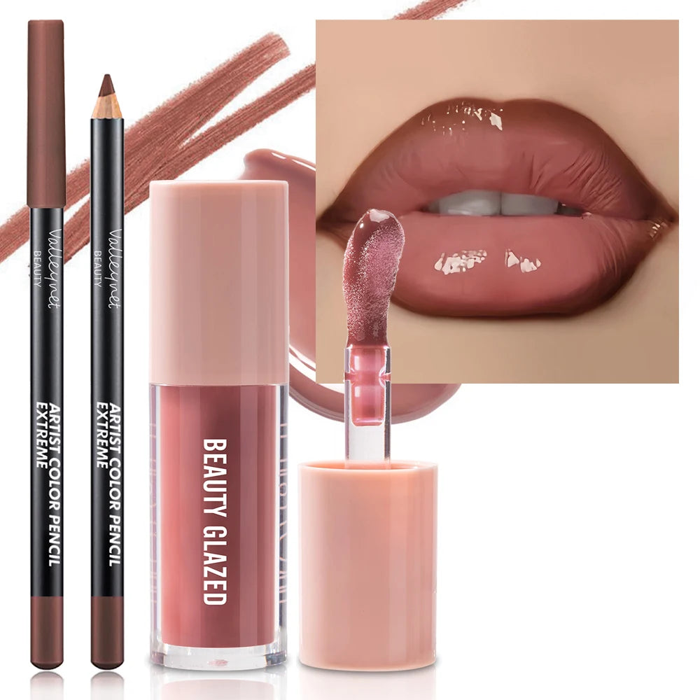 Matte Lip Duo - Lip Liner & Liquid Lip Set