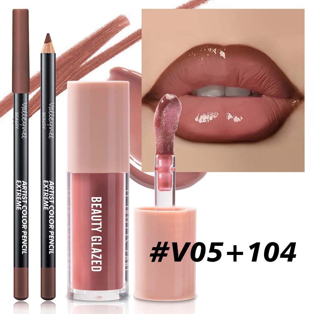 Matte Lip Duo - Lip Liner & Liquid Lip Set