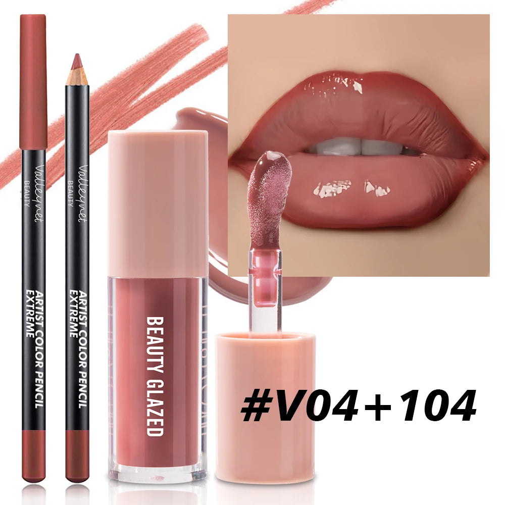 Matte Lip Duo - Lip Liner & Liquid Lip Set