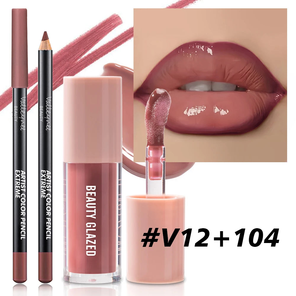 Matte Lip Duo - Lip Liner & Liquid Lip Set