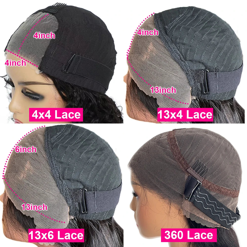 Luxury Curly Brazilian Human Hair Headband Wig- 200%-400% Density