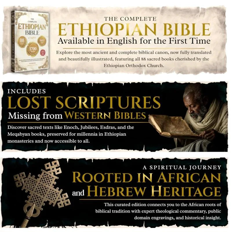 The Complete Ethiopian Bible In English - 88 Books Edition