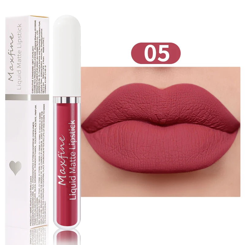 Sexy Velvet Matte Lipstick - Smooth Long Lasting Lip Color