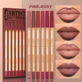 Luxury 6 - Piece Waterproof Nude Lip Liner Set