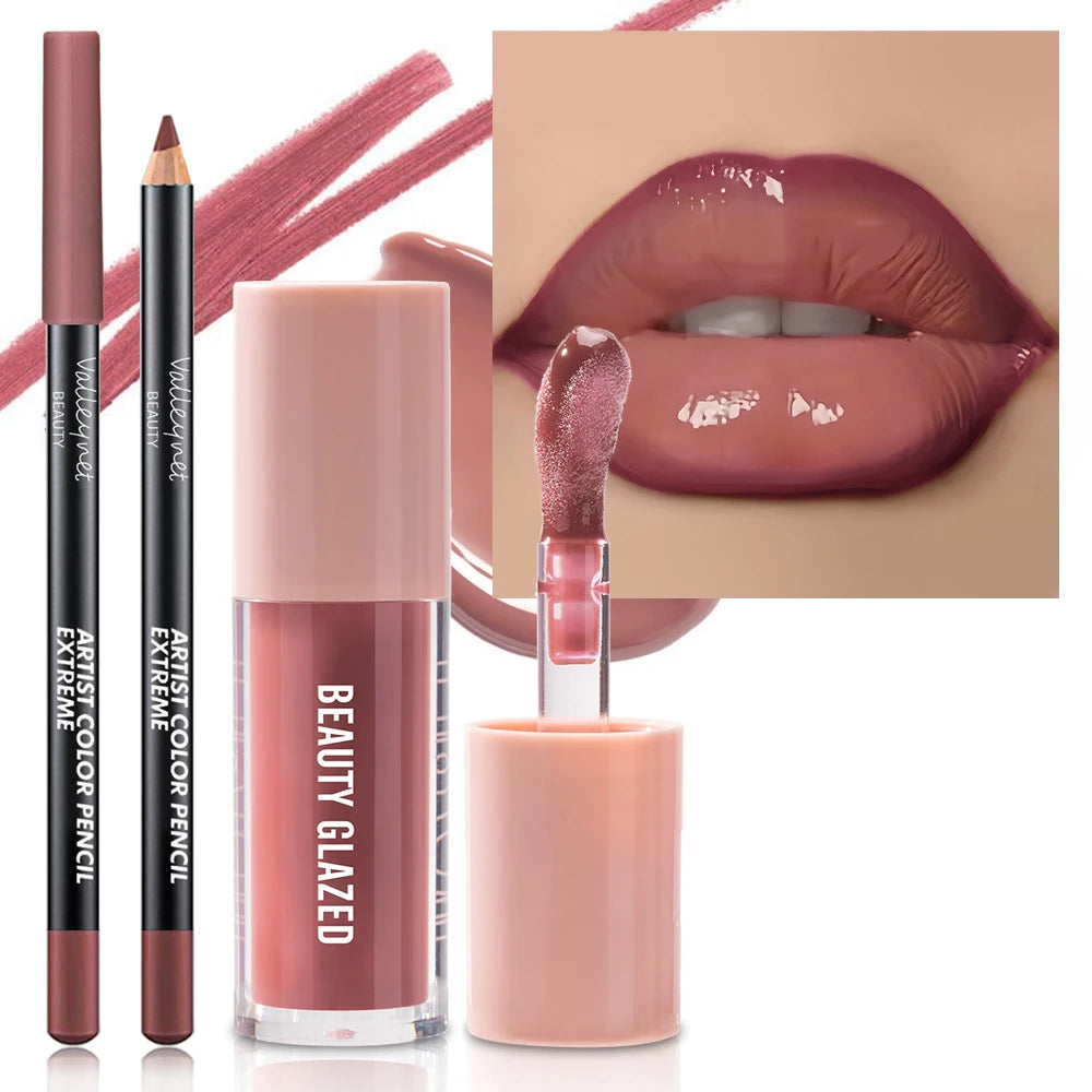 Matte Lip Duo - Lip Liner & Liquid Lip Set