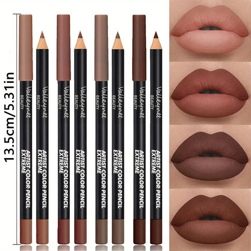 4 Piece Luxury Waterproof Matte Lip Liner Collection