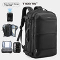 Expandable Vacuum Compression Travel Backpack With Laptop Compartment