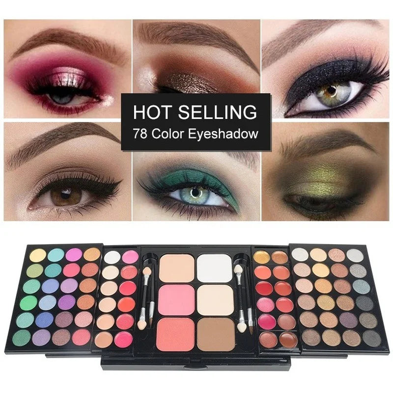Luxury Matte & Glitter Eyeshadow Palette