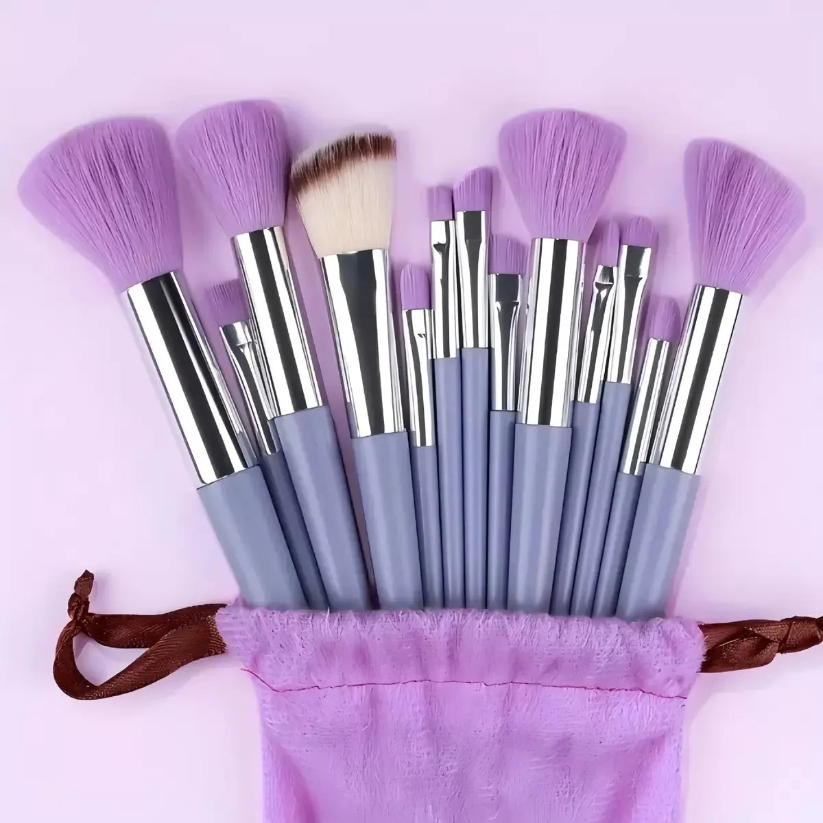 33-Piece Makeup Brush & Beauty Sponge Set - Complete Face & Eye Beauty Kit