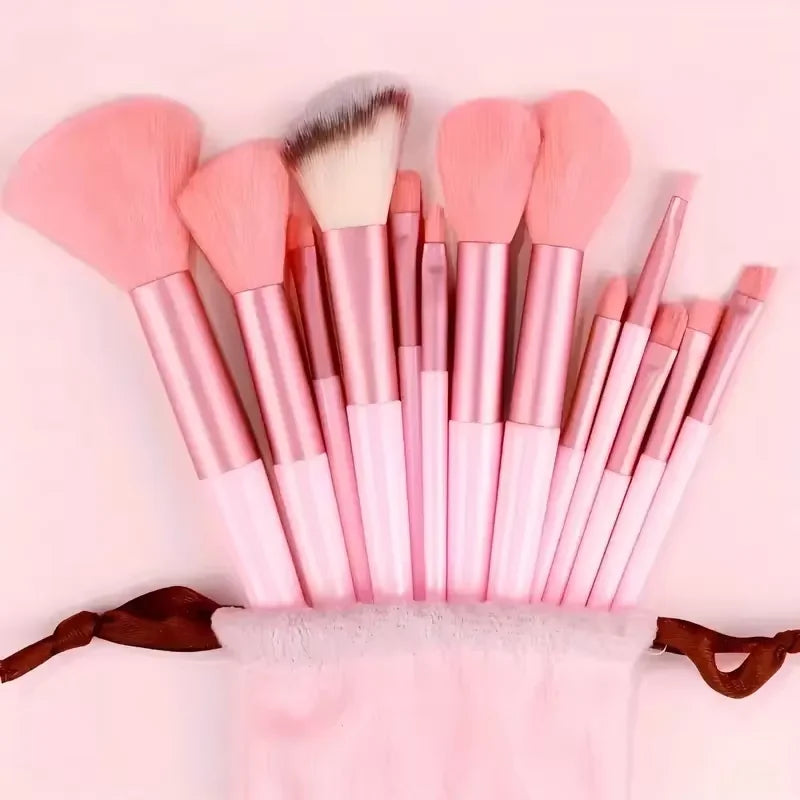 33-Piece Makeup Brush & Beauty Sponge Set - Complete Face & Eye Beauty Kit