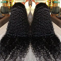 13x6 HD Lace Front Brazilian Deep Wave Human Hair Wig - 250% Density, Pre-Plucked