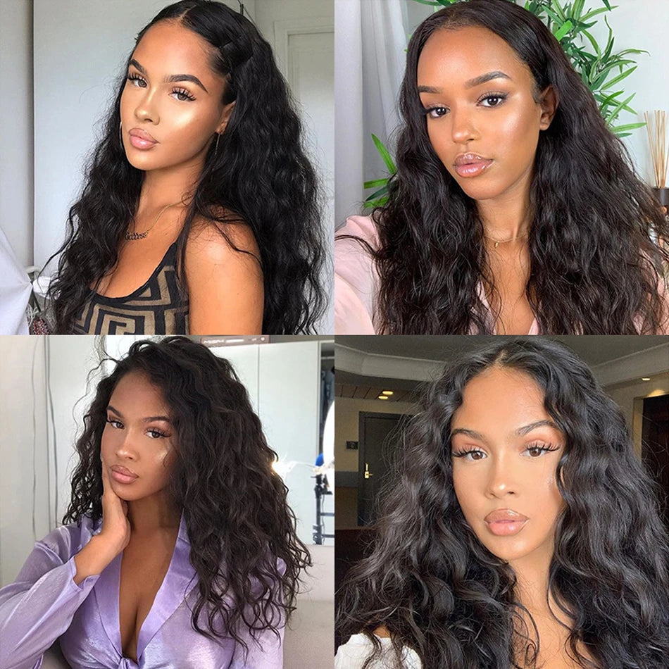 Raw Peruvian Natural Wave Human Hair- 3 Bundle set with HD Lace Closure | Luxury Hair Extensions