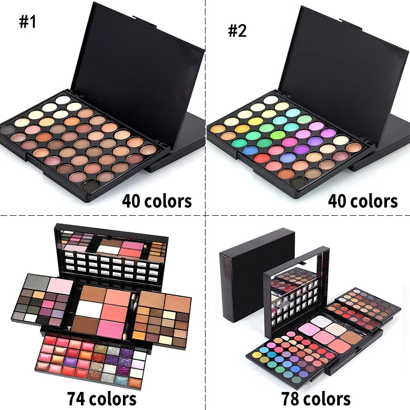 Luxury Matte & Glitter Eyeshadow Palette