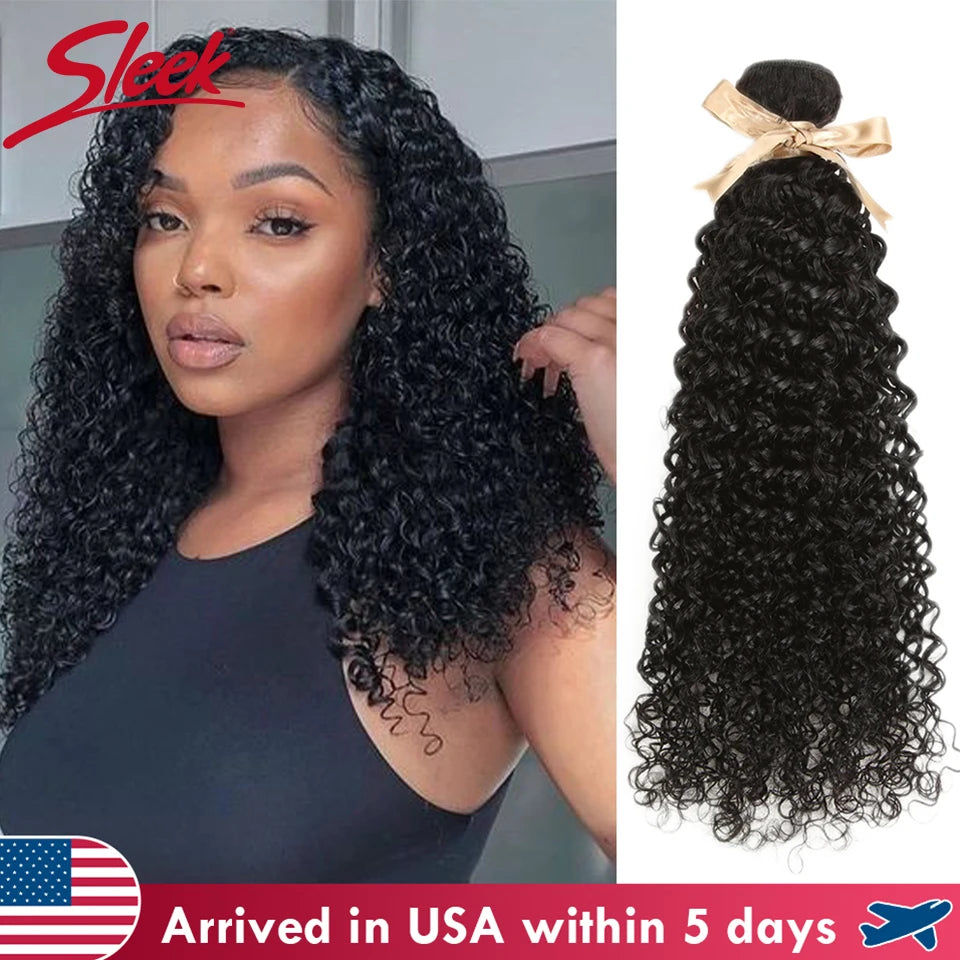 Luxury Kinky Curly Brazilian Single Hair Bundles