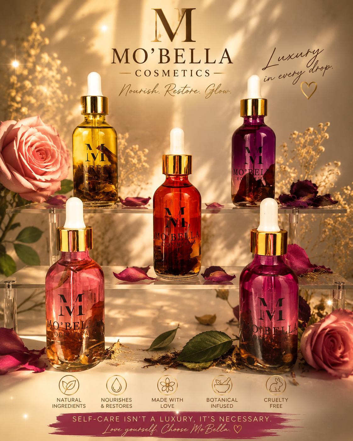 Mo'Bella Luxury Body & Hair Oil